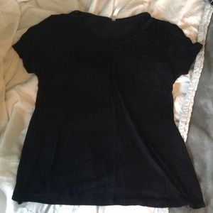 Plain Black Tee